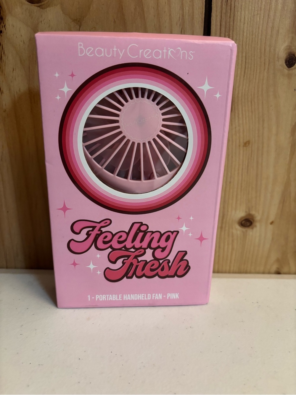 NEW Beauty Creations “Feeling Fresh” Portable Handheld Fan